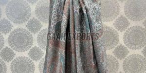 Wool Blended Jamawar Stole