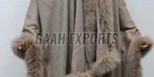 Woolen Fur Shawl