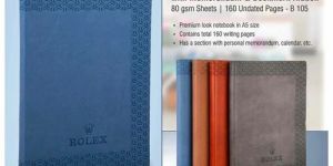 Rolex A5 Premium Hard Cover Corporate Notebook