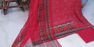 Purple Digital Printed Pure Muslin Silk Unstitched Suit with Pure Shantoon Bottom