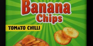 Thaskaa Tomato Chilli Banana Chips 10rs Mrp Packet