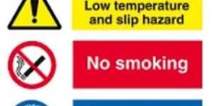 Refrigerated Space Signage