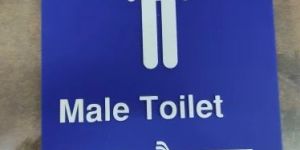 Restroom Braille Signage