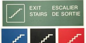 Stair Sign Board