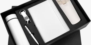 Bottle Mug 5 in 1 White Customized Corporate Gifts