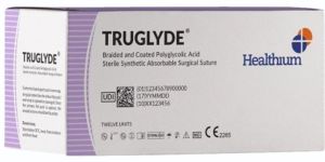 Truglyde Braided & Coated Polyglycolic Acid Synthetic Absorbable Suture