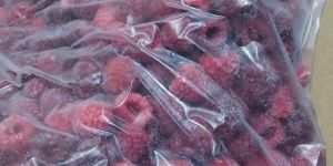Frozen Raspberry Fruits
