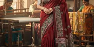 South Cotton Hand Block Printed Saree
