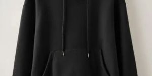 Mens Black Hoodie