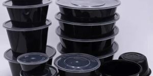 Round Disposable Plastic Food Container