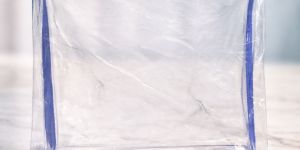 Premium Transparent PVC Zipper Pouch Bag Clear Cosmetic & Garment Packaging Bag Waterproof Trave