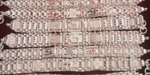 Oxidized Silver Bracelet for Men