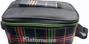 Dark Blue Insulated Office Lunch Bag