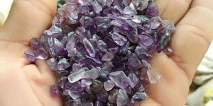 Purple Glossy Quartz Chips