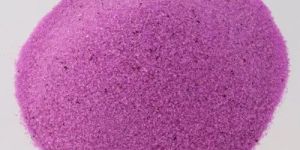 violet coloured sand