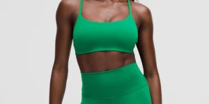 Wunder Train Strappy Racer Bra Light Support, C/D Cup