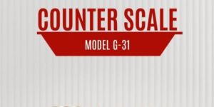 Plain Body Scale Both Side Steel Dish