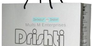 Leaf Printed Embossed Paper Bags