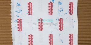 White Printed Paper Grocery Bags