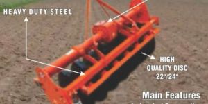 Kuber Single Speed and Multi Speed Disc Rotavator