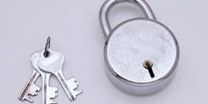 Stainless Steel Round Padlock