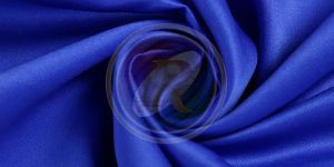 Plain Blue Satin Fabric