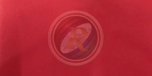 Plain Red Polyester Fabric