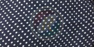 Polka Dot Georgette Fabric
