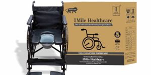 1mile ucut commode pc wheelchair