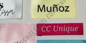 Satin Label Printing Services