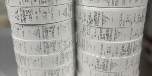 Taffeta Wash Care Labels