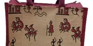Kalamkari Jute Bag