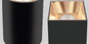 Rose Gold LED Cylinder Light