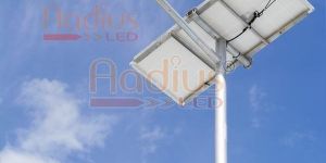 Dual Panel Semi Integrated Solar LED Street Light