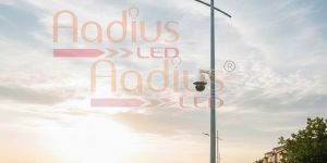 Smart Surveillance Solar LED Street Light with Camera