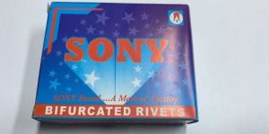 Sony Mild Steel Bifurcated Rivet