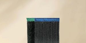 small twin color stainless steel scrub pad