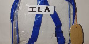Ila Blue Transparent Back Small