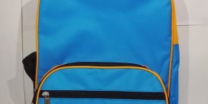 Yellow and Blue Combination School Bag