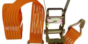 Polyester 50mm10mtr Ratchet Lashing Belt with Plastic Handle