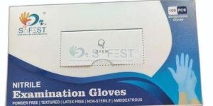 DR. Safest Powder Free Nitrile Examination Gloves