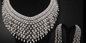K Jewels Designer Diamond Necklace Set