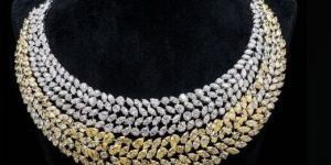 Marquise Diamond Necklace Set
