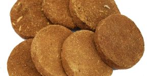 Sun-Dried Cow Dung Cake