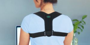 Posture Corrector Sleek Black Universal Belt