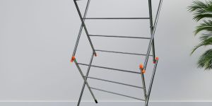 Zig-Zag Foldable Steel Drying Stand