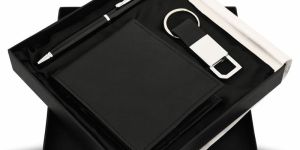 SR 130 Executive 3-in-1 Wallet Gift Set (Black Edition)