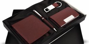 SR132 Premium Brown Executive 4-in-1 Gift Set