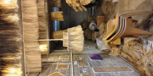 Banana Fiber Grass Lamp Eco Friendly