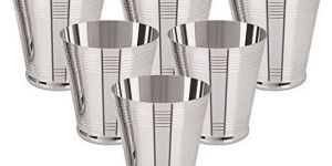 Stainless Steel Glass Set